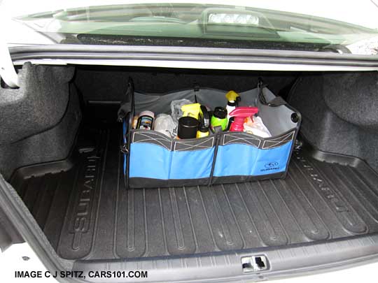 optional subaru cargo organizer