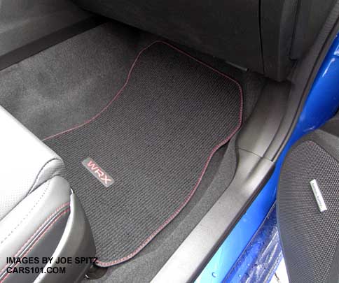 WRX floor mat, passenger side