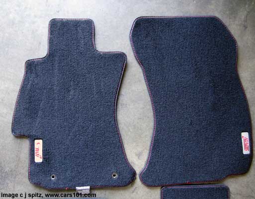 2015 subaru STI carpeted floor mat