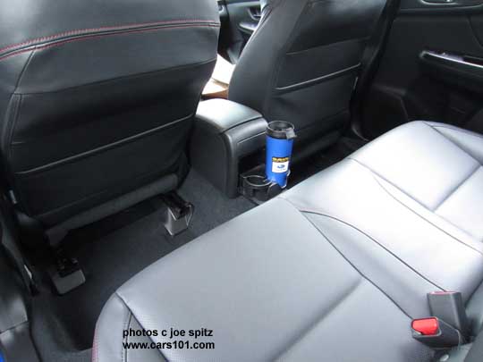 wrx limited rear seat