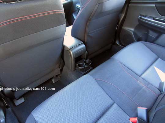 wrx premium rear seat