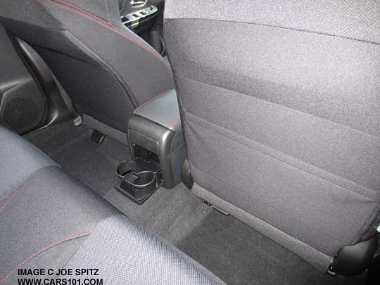 rear seat map pocket, passenger side, Premium model