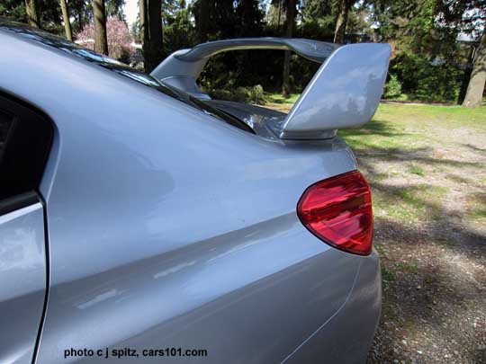STI rear spoiler