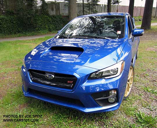 WR Blue Launch Edition STI front end