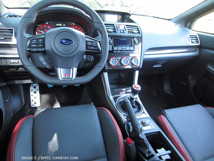 2015 STI Limited interior