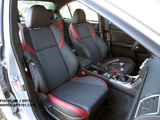 2015 Limited STI front  passenger seat