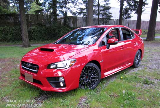 2015 Lightning Red WRX STI