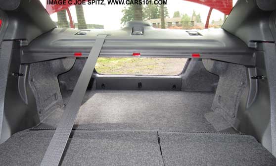 15 WRX rear seat access to the trunk