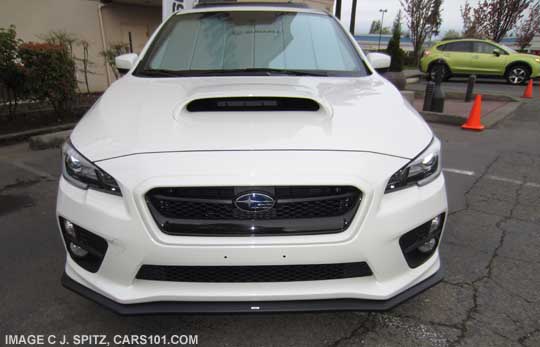 2015 Subaru WRX and STI optional front underspoiler