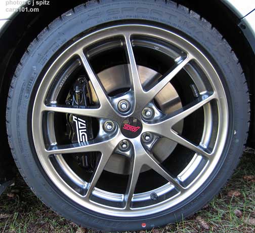 2015 STI BBS alloy wheel