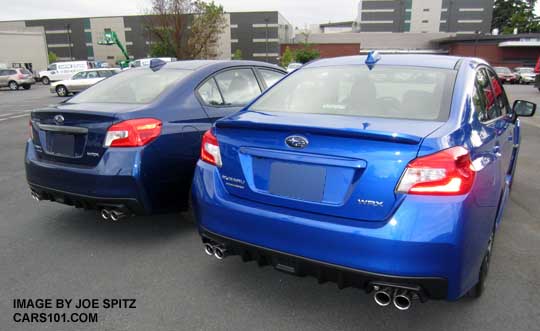 WR BLUE AND GALAXY BLUE WRXS