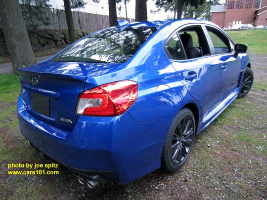 rear 2015 WRX, WR Blue