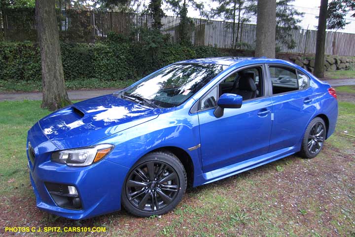 2015 WR Blue WRX sedan