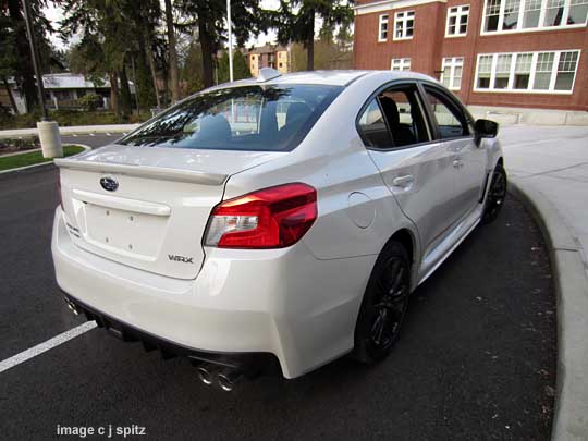 crystal white subaru wrx, 2015