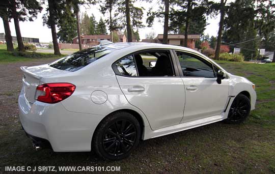 2015 crystal white subaru wrx