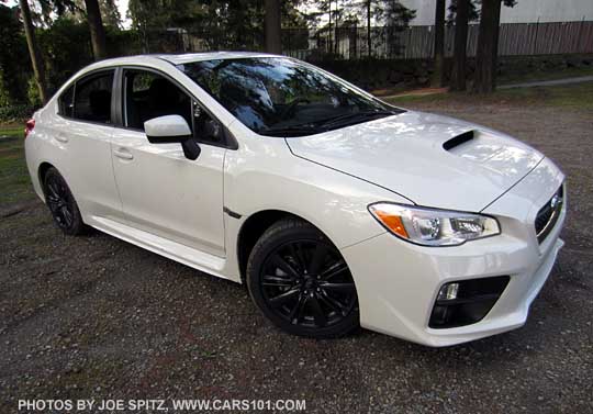 front 2015 crystal white wrx premium sedan