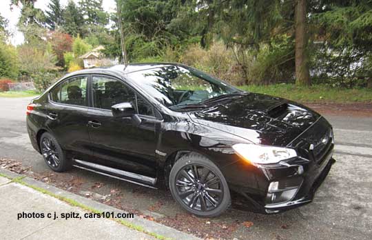 black 2015 wrx