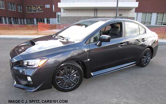 dark gray 2015 subaru wrx