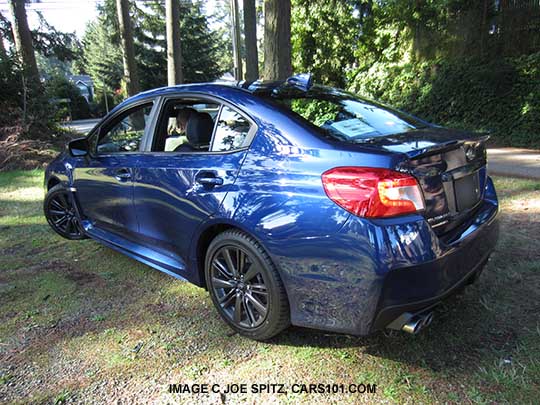 2015 WRX Limited Galaxy Blue