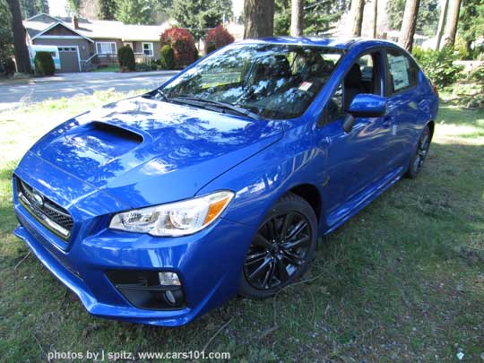 2015 Limited wrx sedan, wr blue