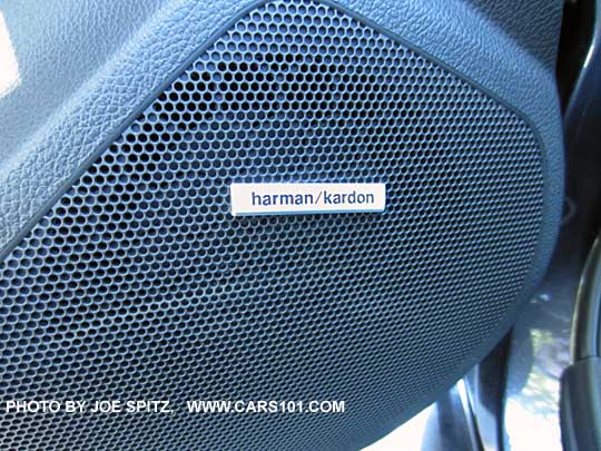 2016 WRX and STI harman kardon door speaker, optional on WRX Premium, Limited and STI, , standard on STI Limited