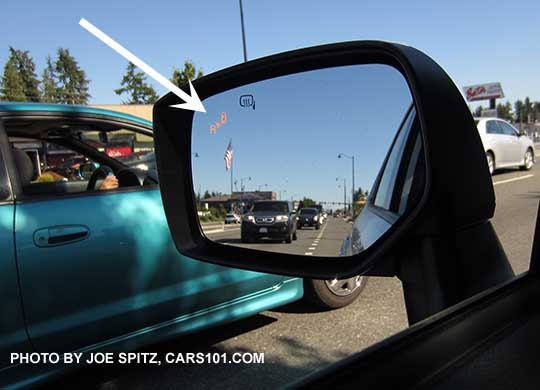 2016 Blind Spot Detection optional on WRX Limited, and standard on STI Limited