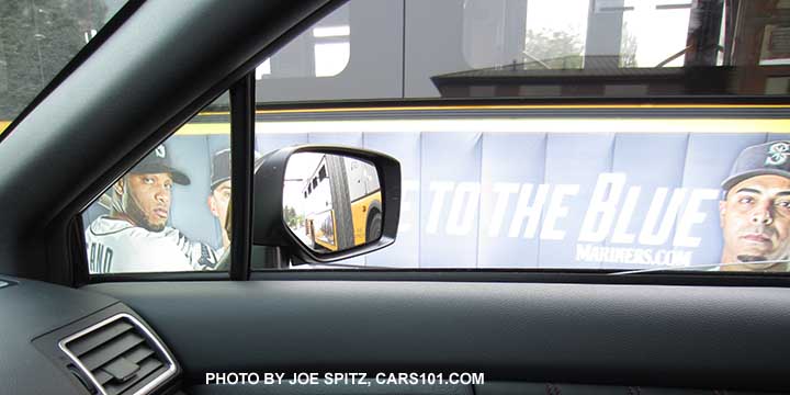 2016 Subaru WRX and STI outside passenger mirror with blind spot detection