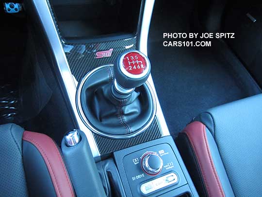 2016 STI shift knob and DCCD drive