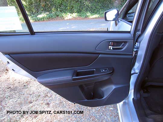 2016 WRX rear door panel