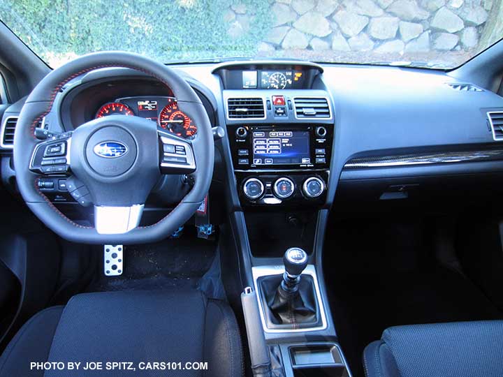 2016 WRX Limited gray leather driver's seat