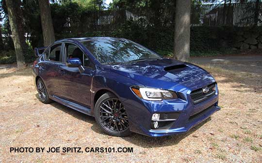 2016 WRX STI lapis blue Subaru WRX STI, lapis blue color shown