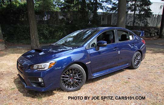 2016 Impreza WRX STI new for 2016 WRX, STI lapis blue color