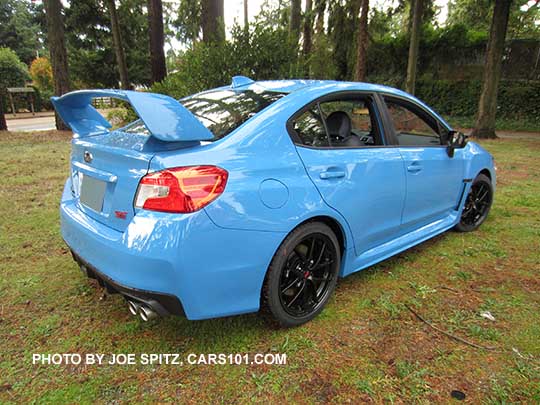 2016 Subaru WRX STI Series.HyperBlue