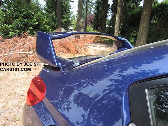 2016 STI and STI Limited tall wing spoiler