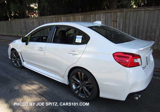 crystal white pearl 2016 WRX Limited