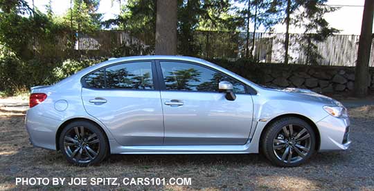 side view 206 ice silver Premium WRX sedan