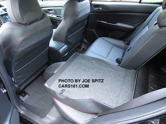 2016 WRX rear seat