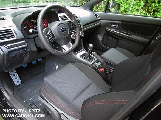 2017 Subaru WRX Premium interior dashboard