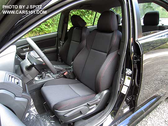 2017 Subaru WRX Premium carbon black cloth
