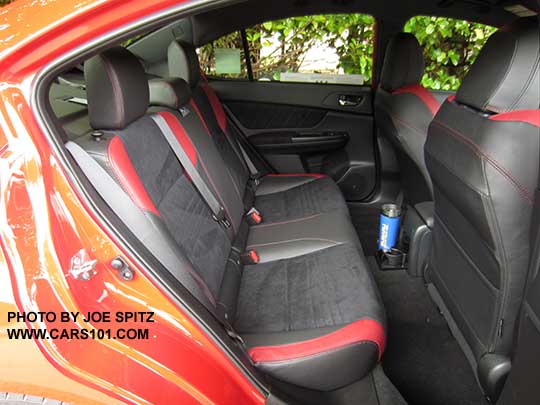 2017 Subaru STI rear seat