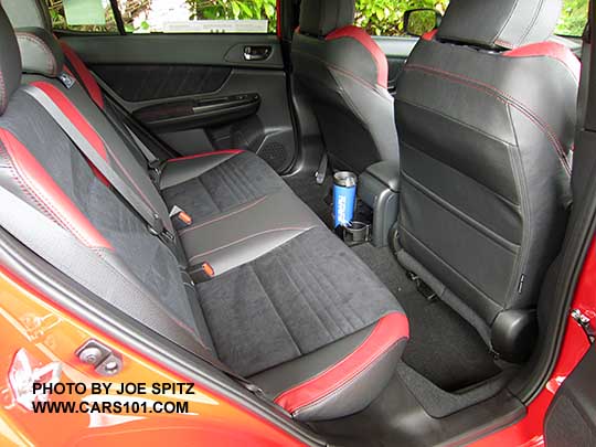 2017 Subaru STI rear seat