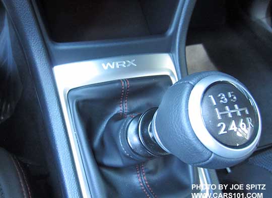 2017 WRX stick shift knob