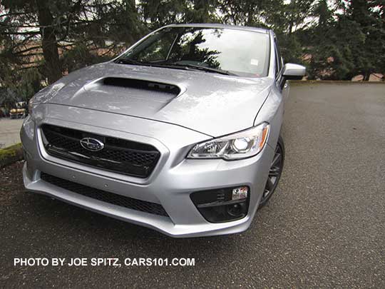 2017 Subaru WRX, ice silver color shown