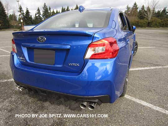 2017 Subaru WRX, WR Blue color