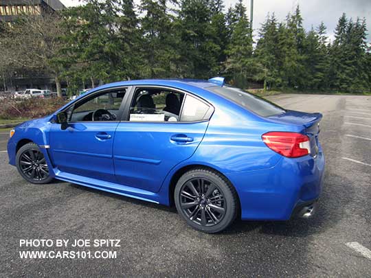 2017 Subaru WRX, WR Blue color