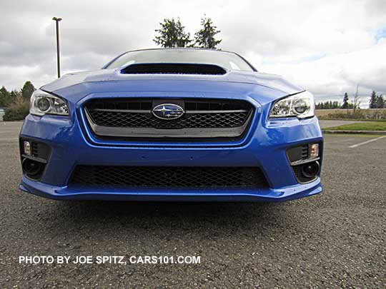 2017 WR Blue Subaru WRX front view