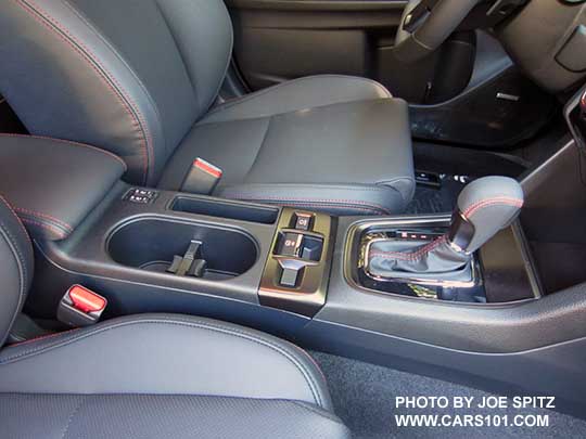2018 WRX Limited with CVT and Eyesight center console with electric parking brake and AVH auto vehicle hold button