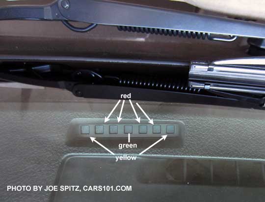 diagrammed 2018 Subaru WRX Eyesight Assist Monitor