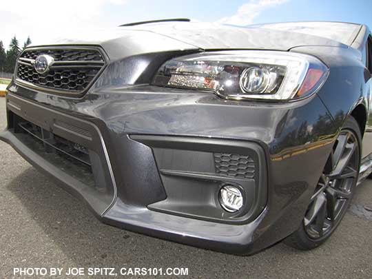 2018 Subaru WRX Limited front fog lights