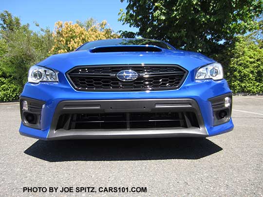 2018 Subaru WRX front grill, wrblue color